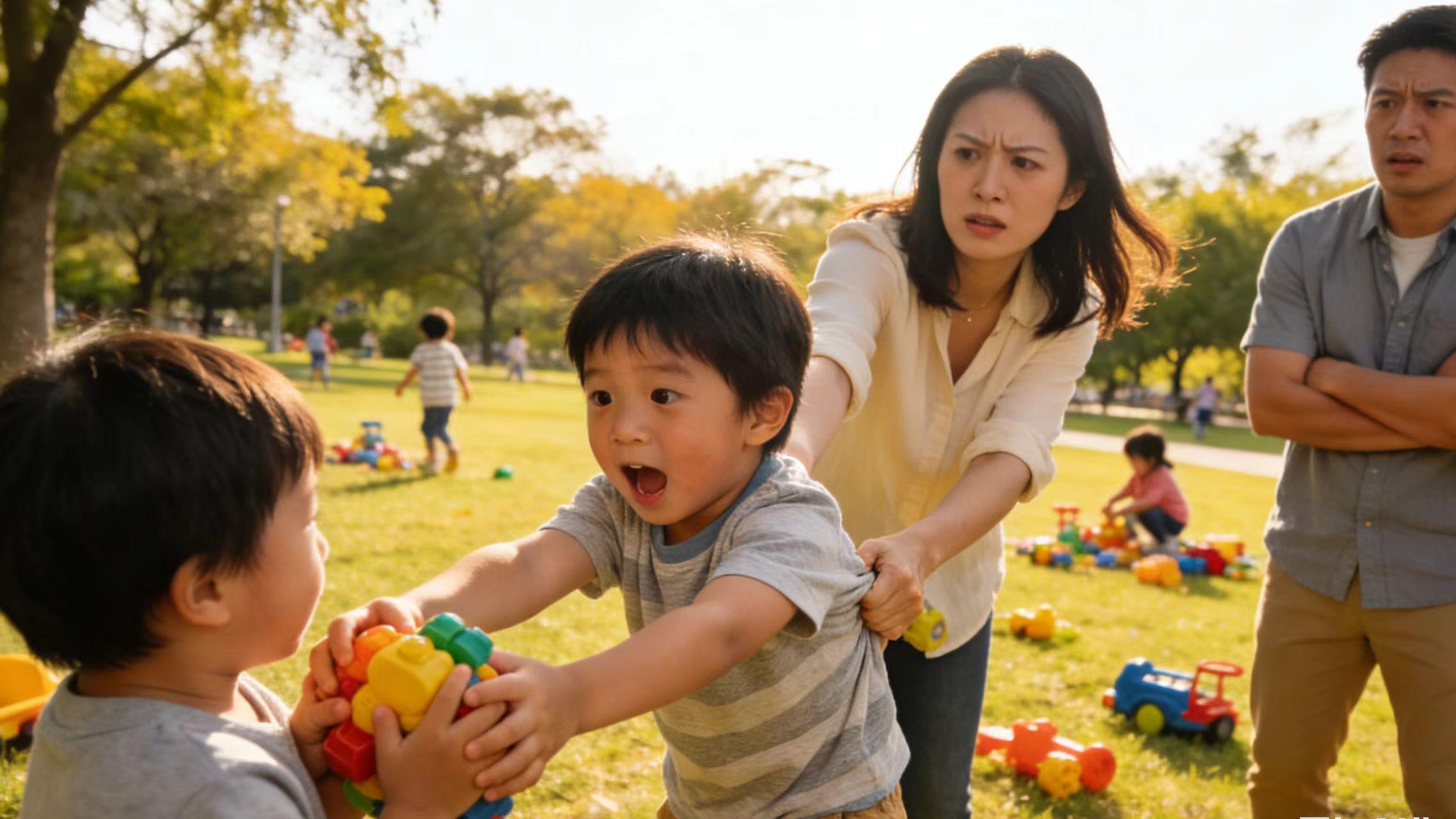 3岁幼儿抢玩具时家长应该如何做