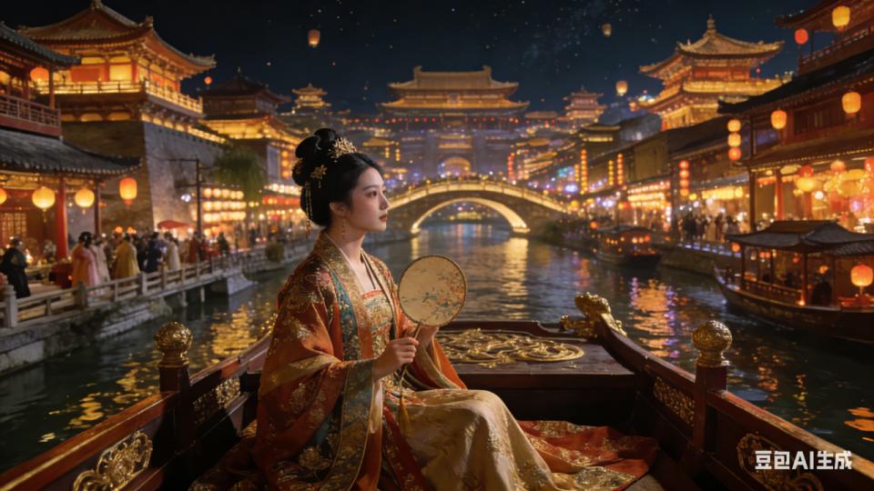 中国古代的灯光