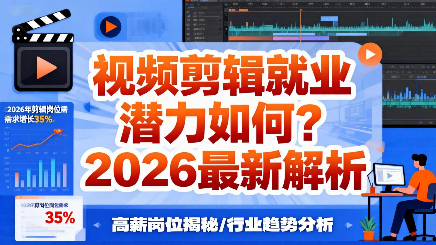 视频剪辑就业潜力如何？2026从业者真实解析