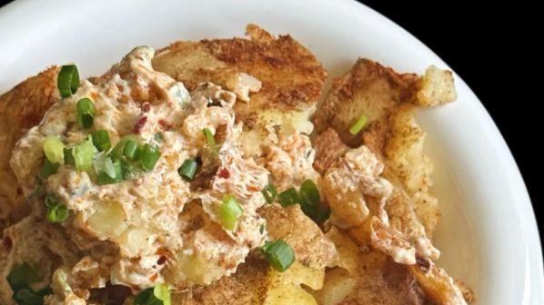 外脆内绵的湘式土豆沙拉，家常调料拌出夏日开胃神菜