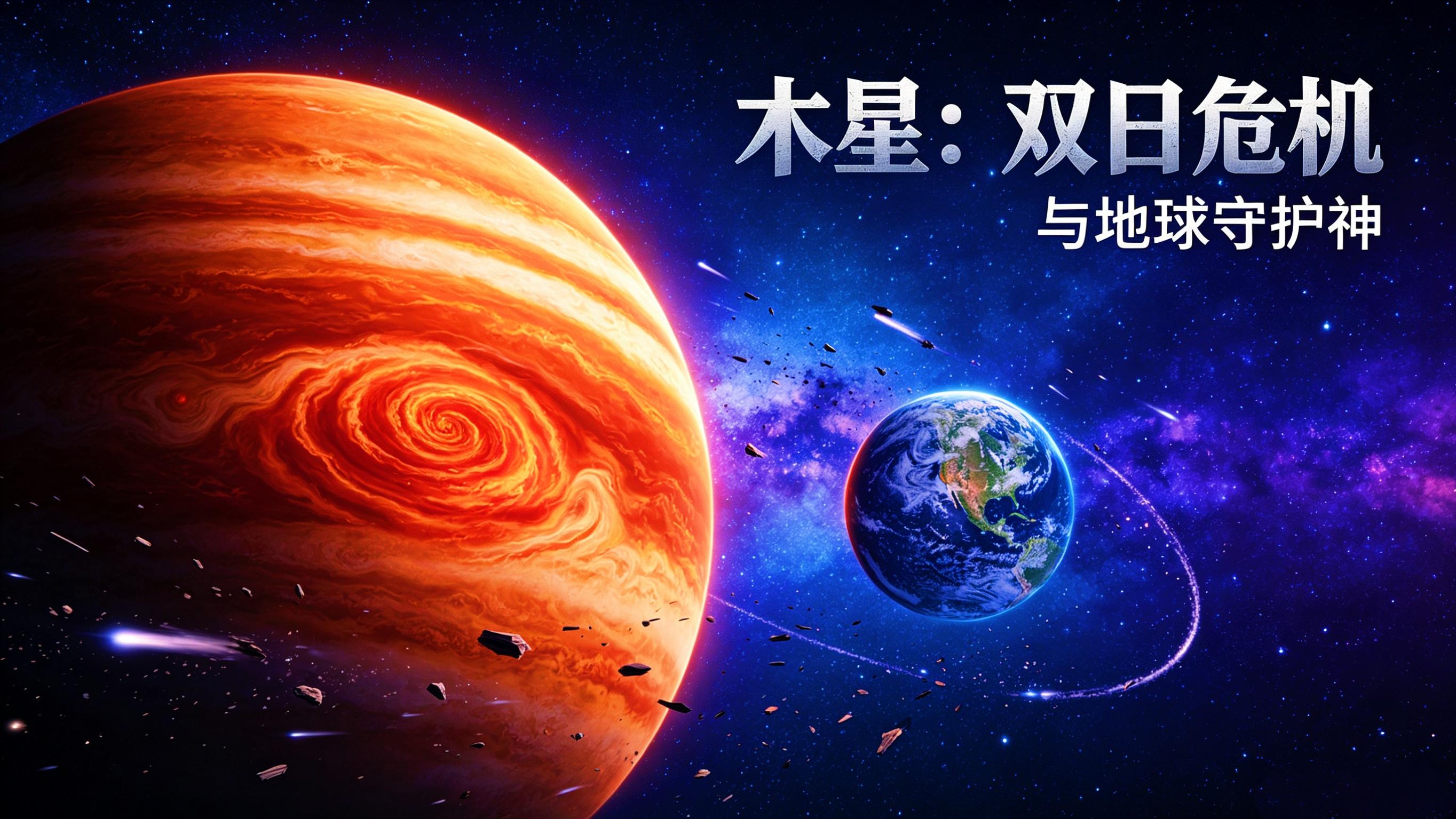 木星，差点造出双太阳，却是守护地球亿万年的宇宙巨人