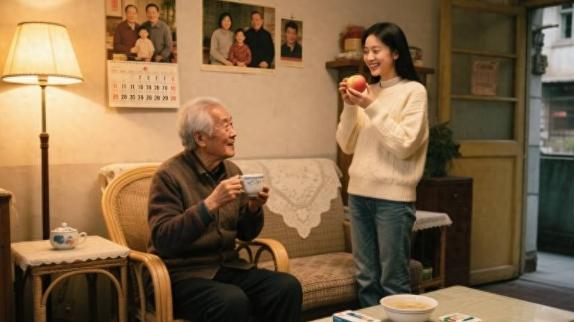 上海女子为省房租与房东同住6年，房东生病，她一句话暖了房东心