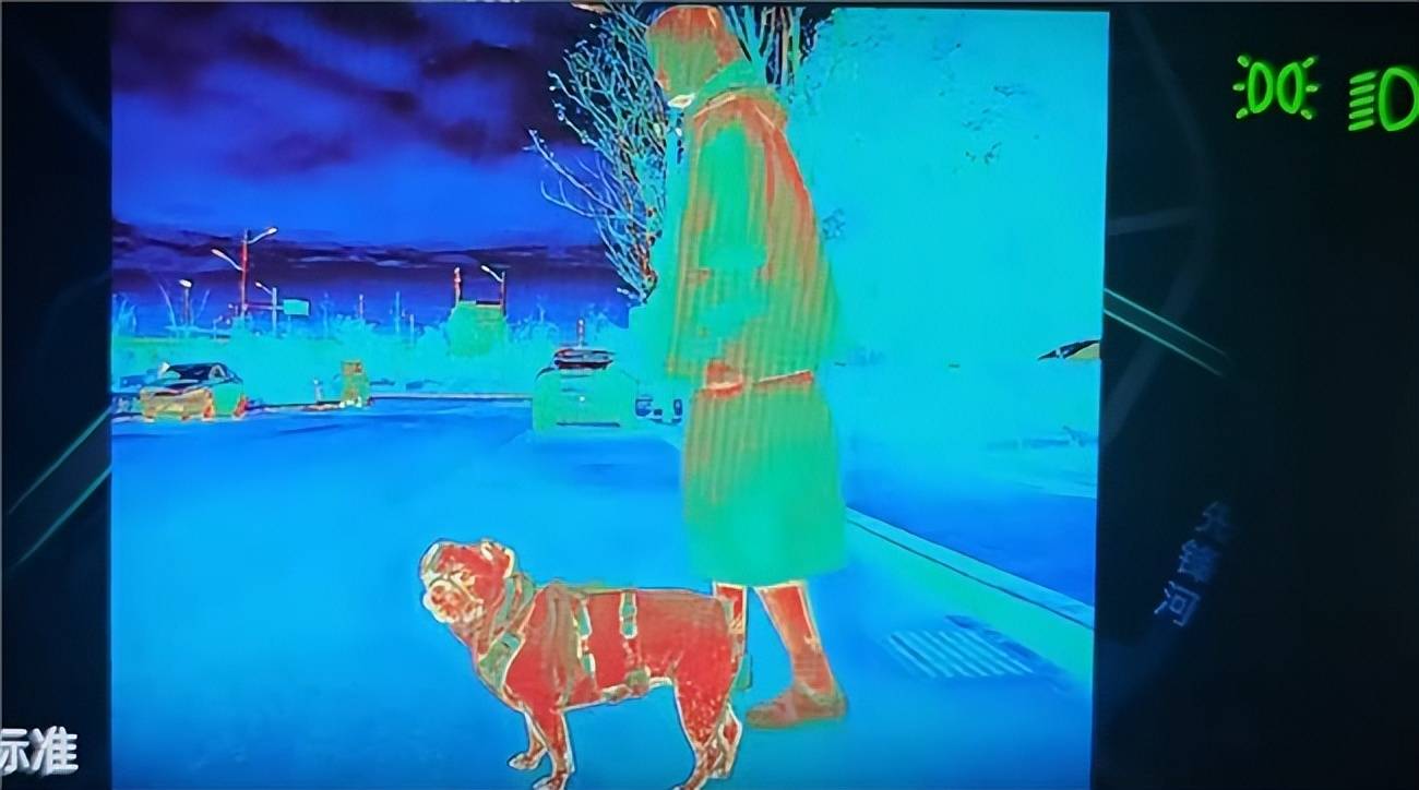 极氪9X的夜视=开了个“上帝视角”