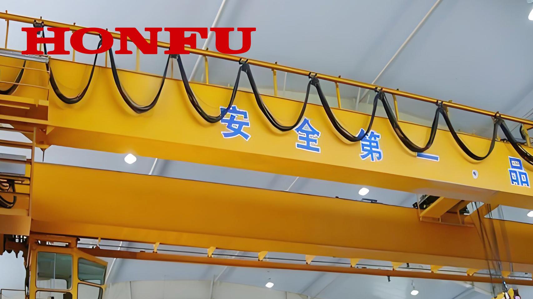 欧式双梁起重机技术参数参考！山东宏孚16吨桥式起重机选型指南