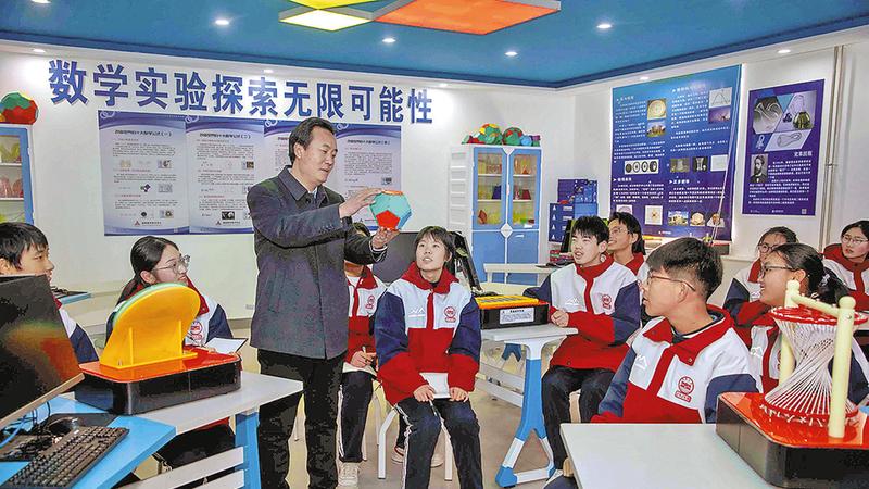 渭南市人大代表、合阳中学校长 乐兴贵：与渭南同行 与教育同行