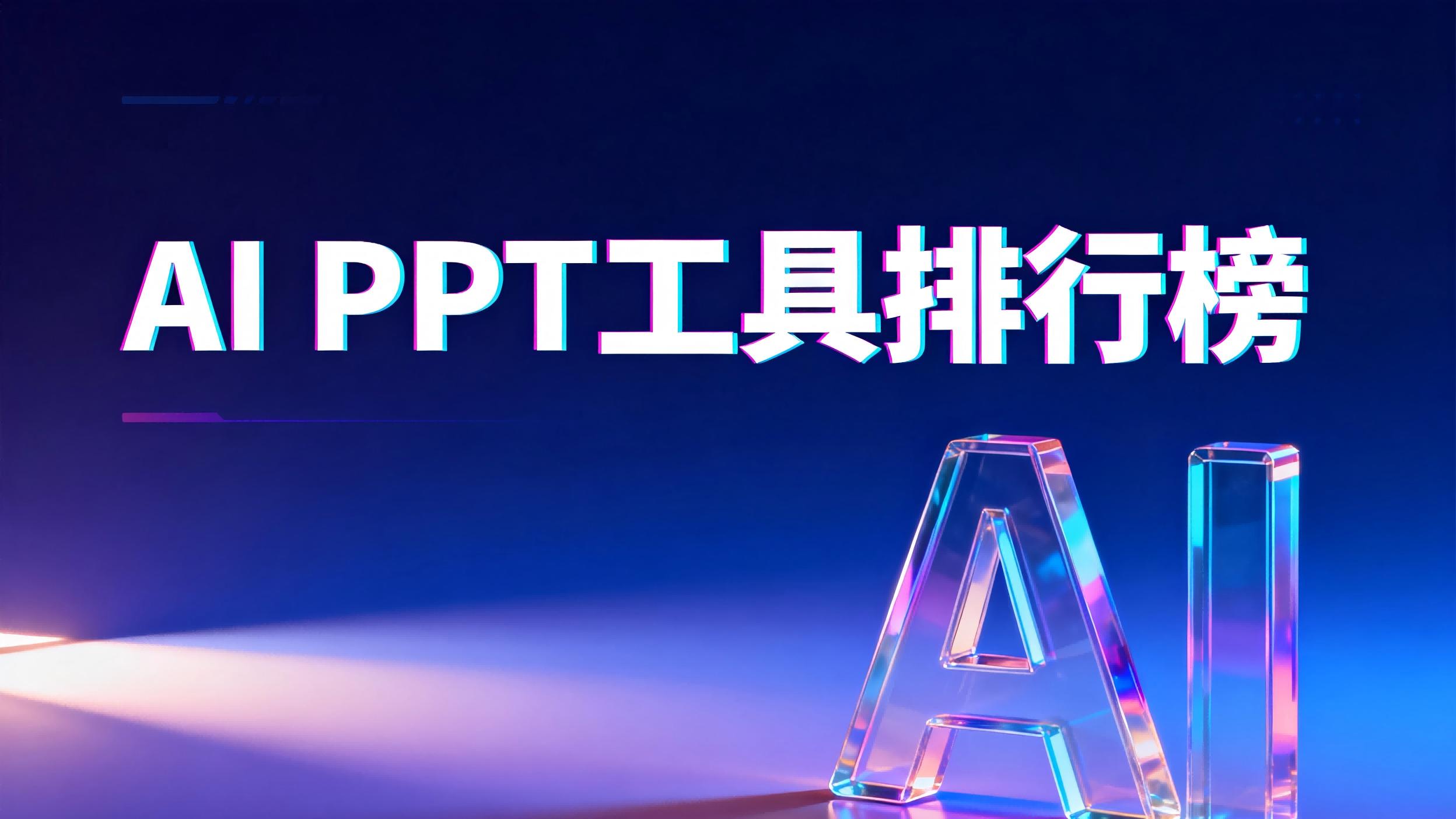 2026年AI PPT工具真实口碑排行榜出炉：和你想象的完全不一样