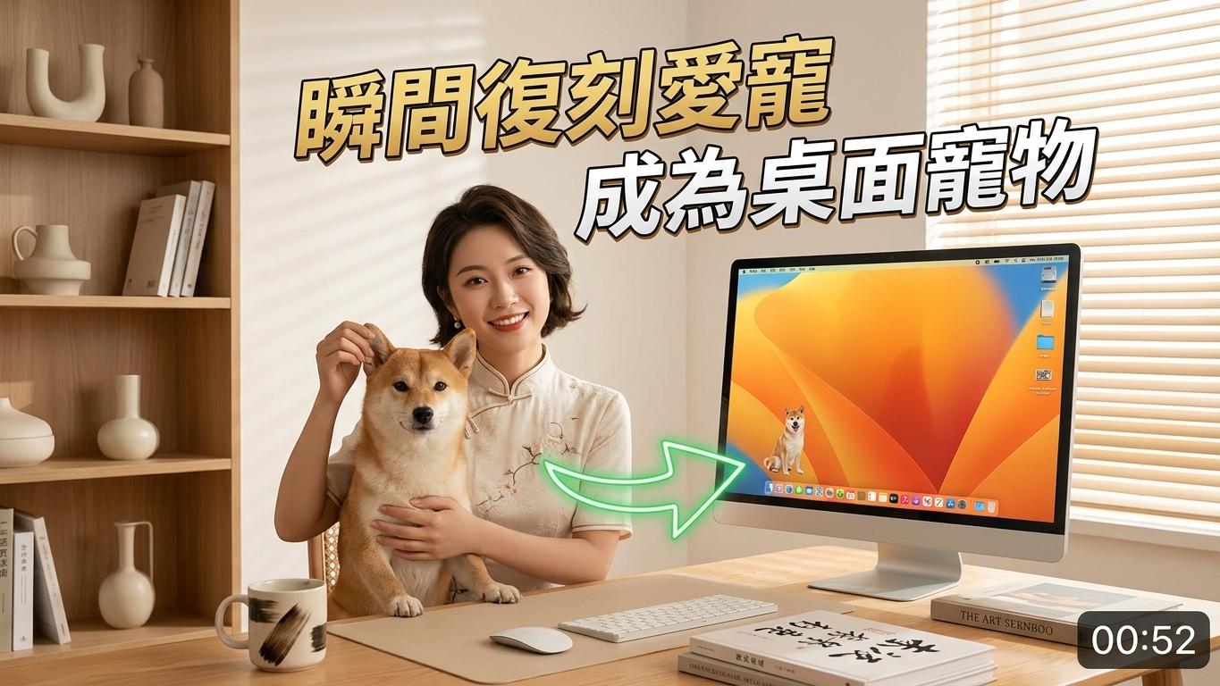 办公室摸鱼神器，推送者桌宠解压又不显眼