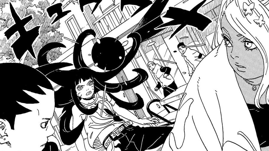 《博人传》第二部，木叶村有危险，漩涡向日葵开启九尾形态