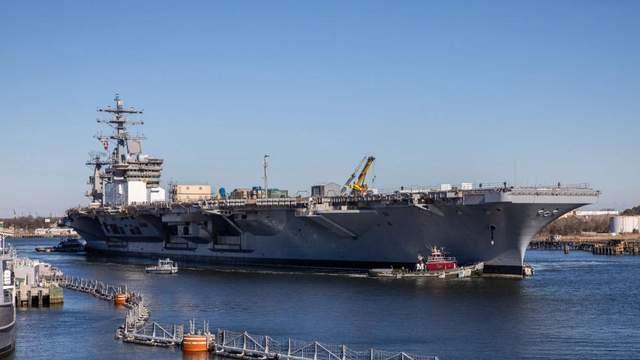 突发！美军又一航母失火，距福特号出事仅1个月，绝非意外