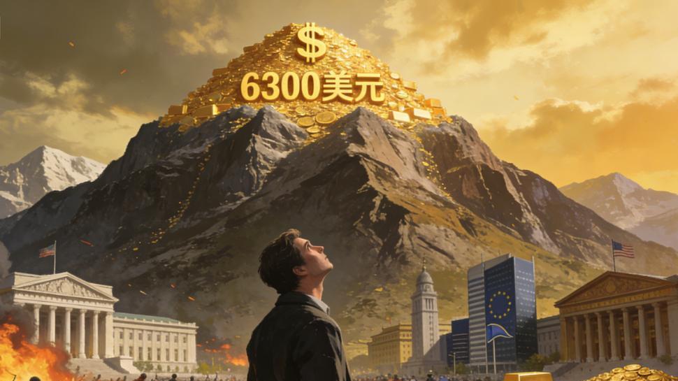 黄金到6300美元，记得叫醒我