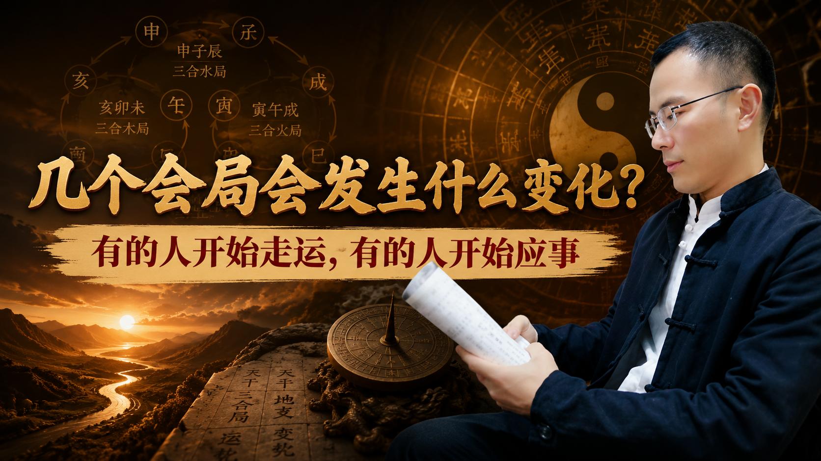 几个会局会发生什么变化？有的人开始走运，有的人开始应事