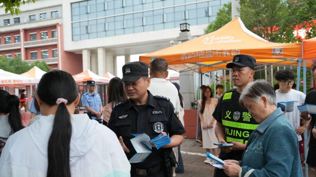 安心！荆门市掇刀区公安分局交出这样的“护考答卷”