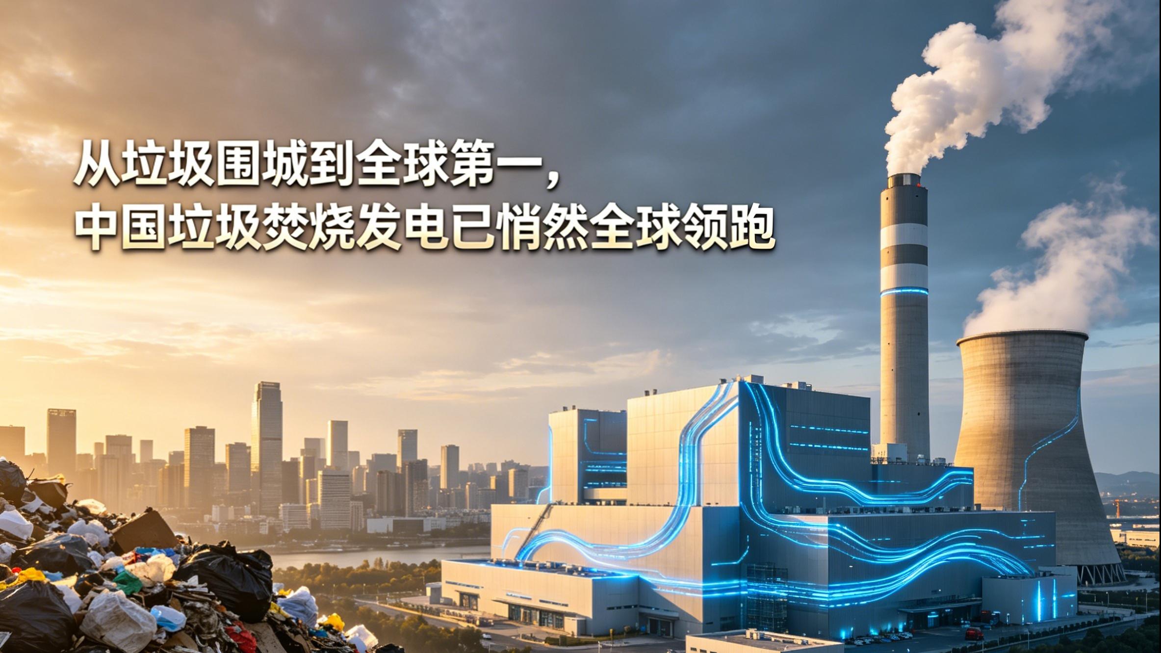 从垃圾围城到全球第一，中国垃圾焚烧发电已悄然全球领跑