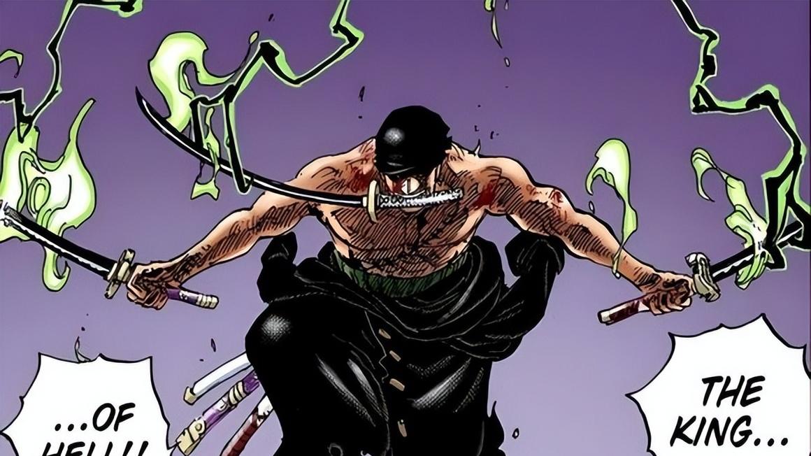 海贼王1174话情报，索隆觉醒霸王色霸气，路飞现身联手洛基战伊姆