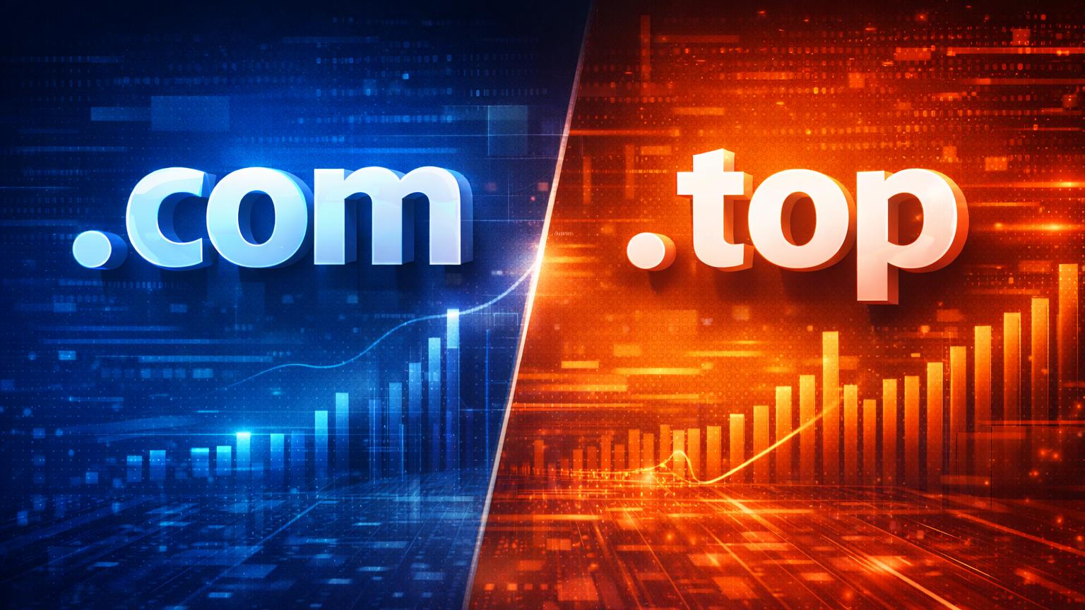 谁真正需要 .com，谁可以选择 .top