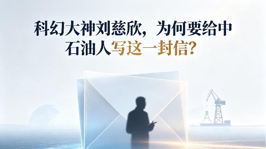 科幻大神刘慈欣，为何要给中石油人写这一封信？