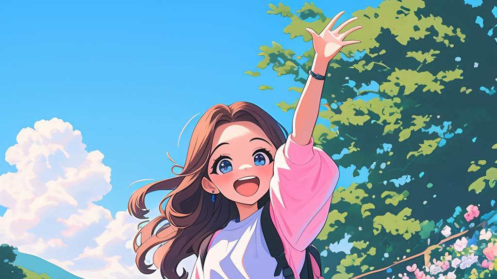 自带气场的女生文案：格局越大，活得越洒脱