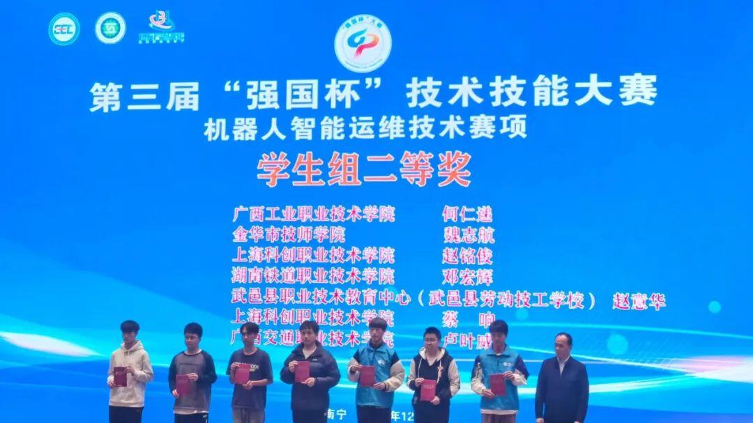 中职绽放！武邑职教中心学子斩获“强国杯”全国总决赛二等奖