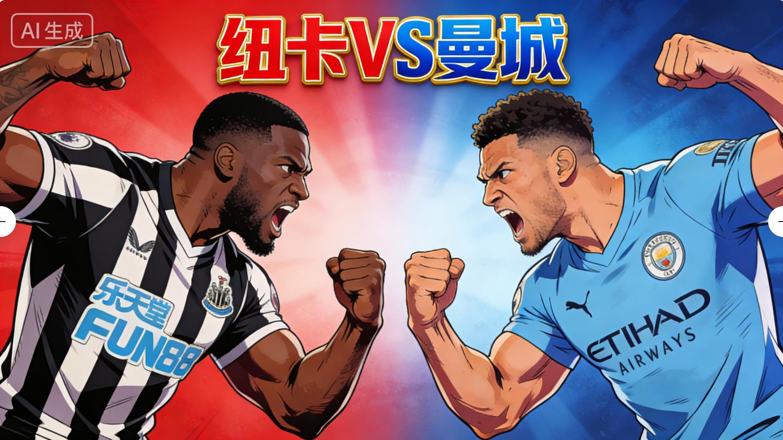 3.7今日足球二串推荐：026纽卡VS曼城+027毕尔巴鄂竞技VS巴萨