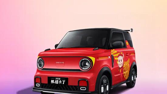 潮流时尚 吉利熊猫卡丁猪猪侠限定版发布