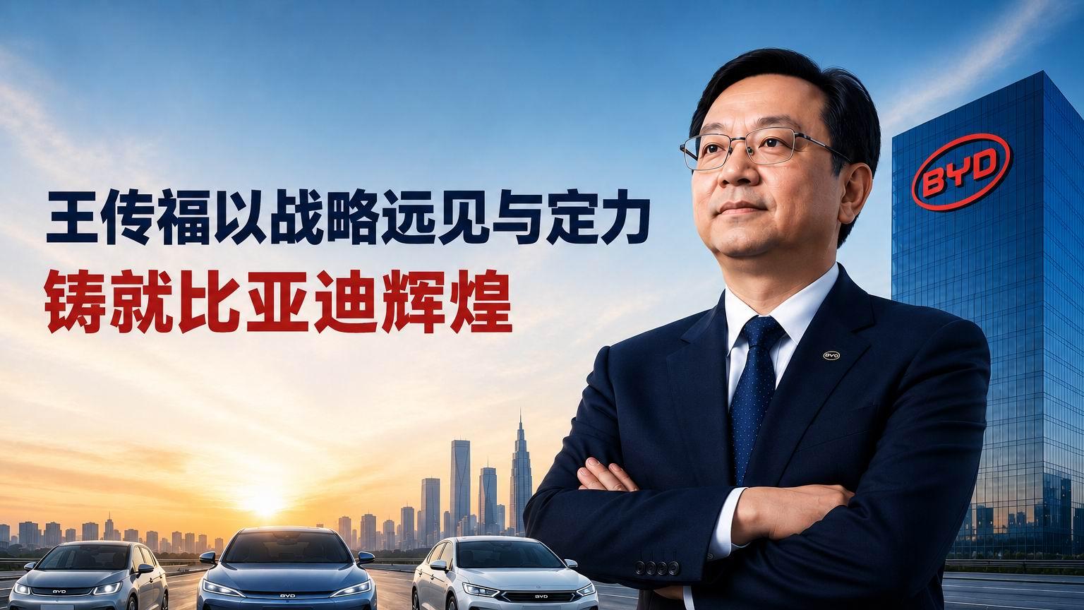 王传福以战略远见与定力铸就比亚迪辉煌