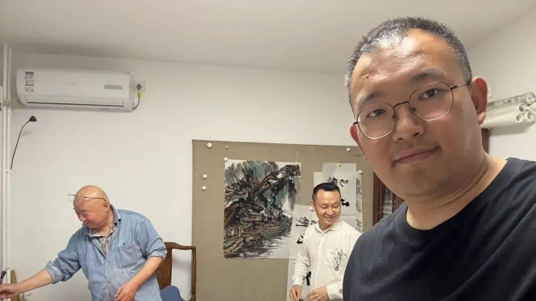 松云堂陈鹏拜访范扬老师