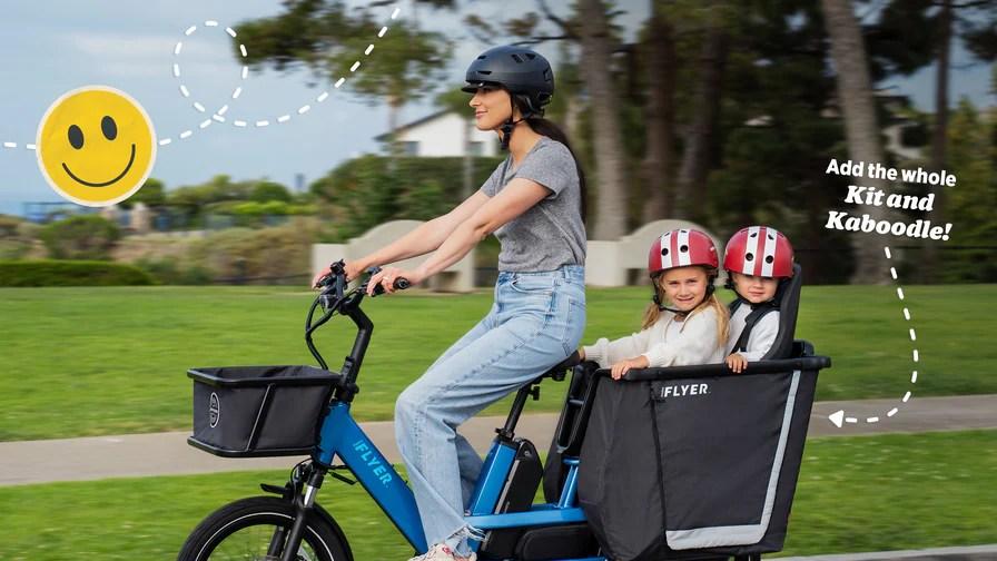 紧凑型家用货运电动自行车——Radio Flyer Flyer Loop让家庭出行更轻松