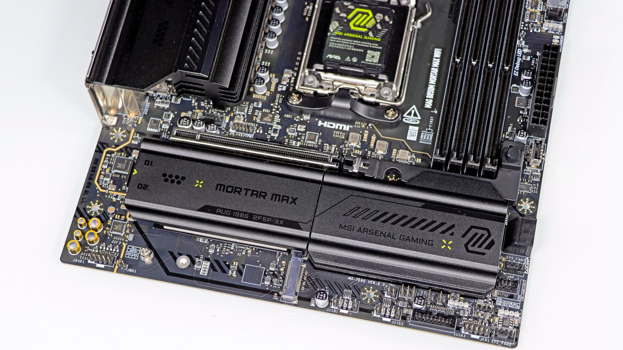 msi MAG B850M MORTAR MAX WIFI 迫击炮 更值得购买！