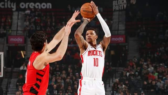 正负值-18，申京+阿门数据刷子 火箭队15+7锋线再缺1场 他才是核心