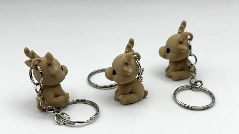 3D打印小熊挂坠手板模型过程-齐乐手板