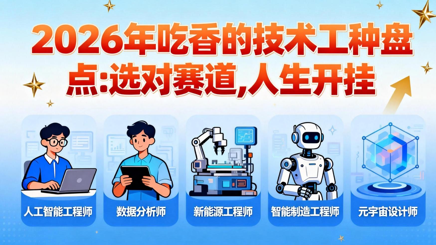 2026年吃香的技术工种盘点: 选对赛道, 人生开挂