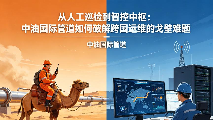 从人工巡检到智控中枢：中油国际管道如何破解跨国运维的戈壁难题