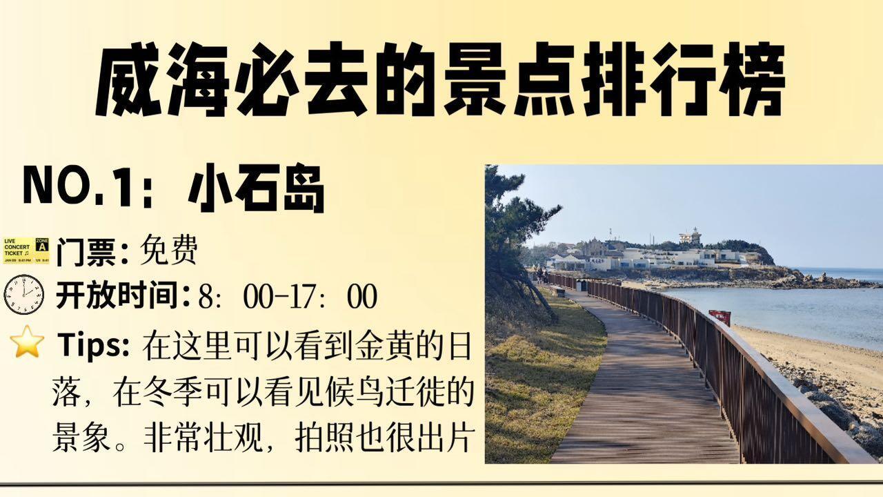 2次游威海总结，熬夜整理的旅游笔记