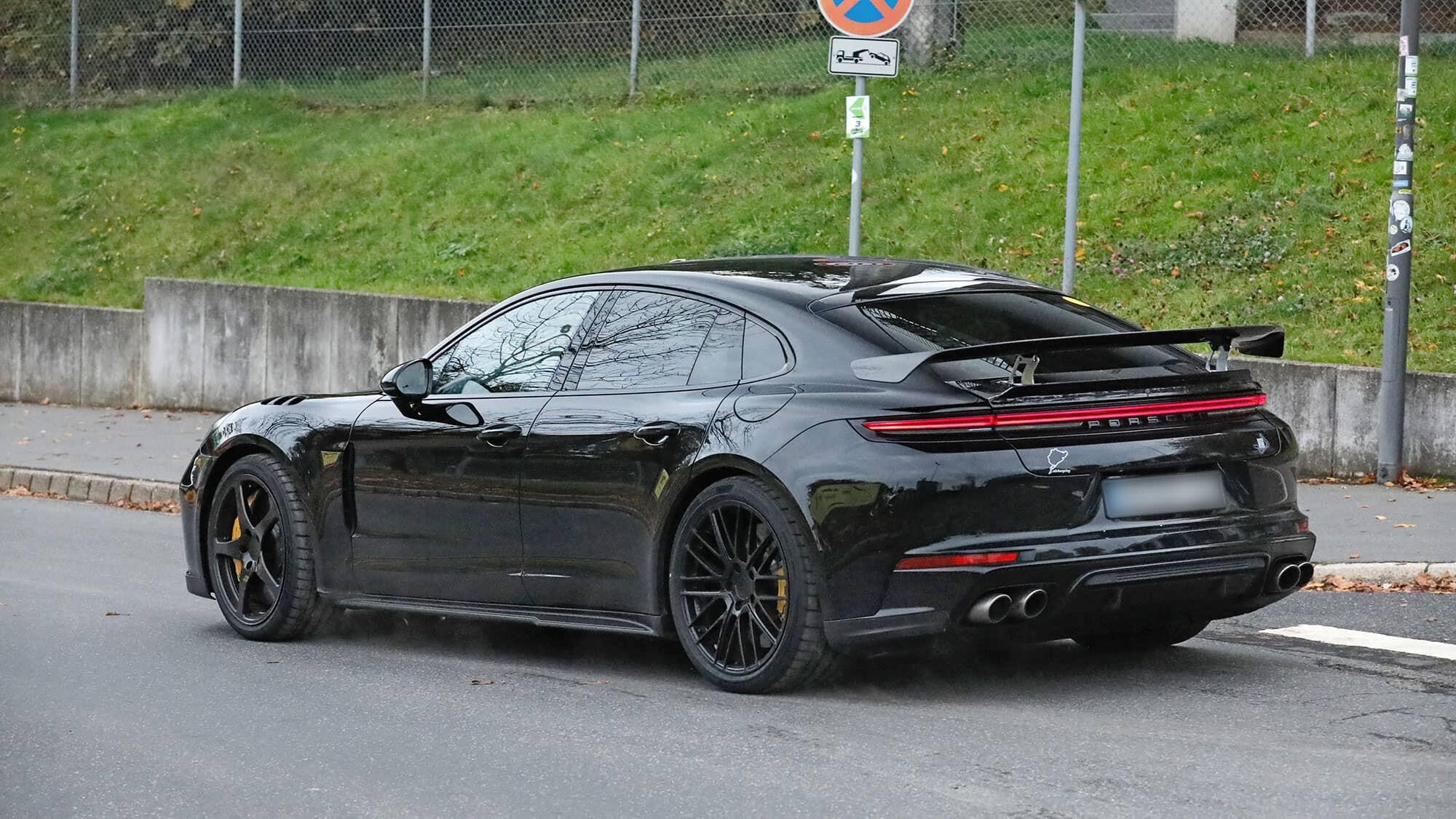 这代最后的狂欢，保时捷Panamera Turbo GT原型车曝光