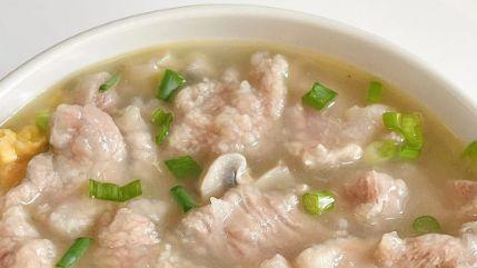 宁乡花猪肉，原汤煮肉片的极简主义，鲜掉眉毛