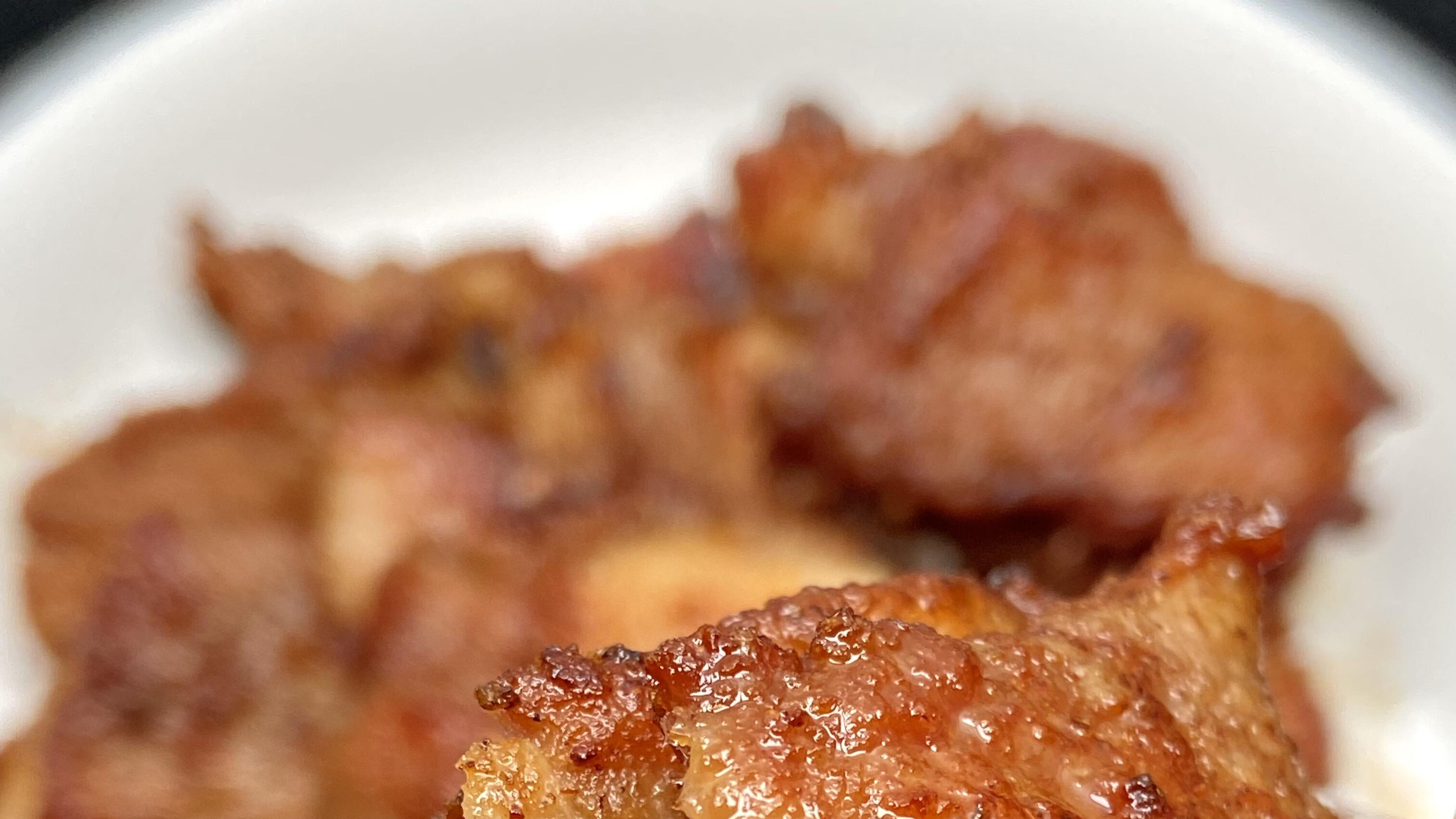 今天这个香煎里脊肉真的香迷糊了！巨巨巨好吃