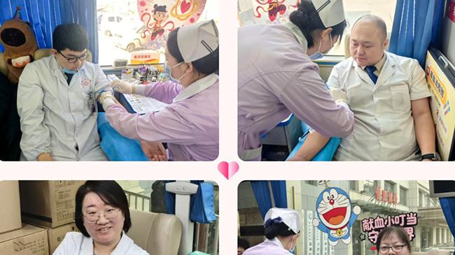 霸州市中心医院开展无偿献血活动