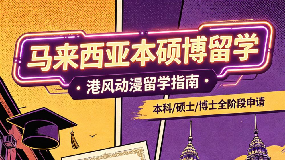 预算 10w + 留学！马来西亚本硕博真的香哭了