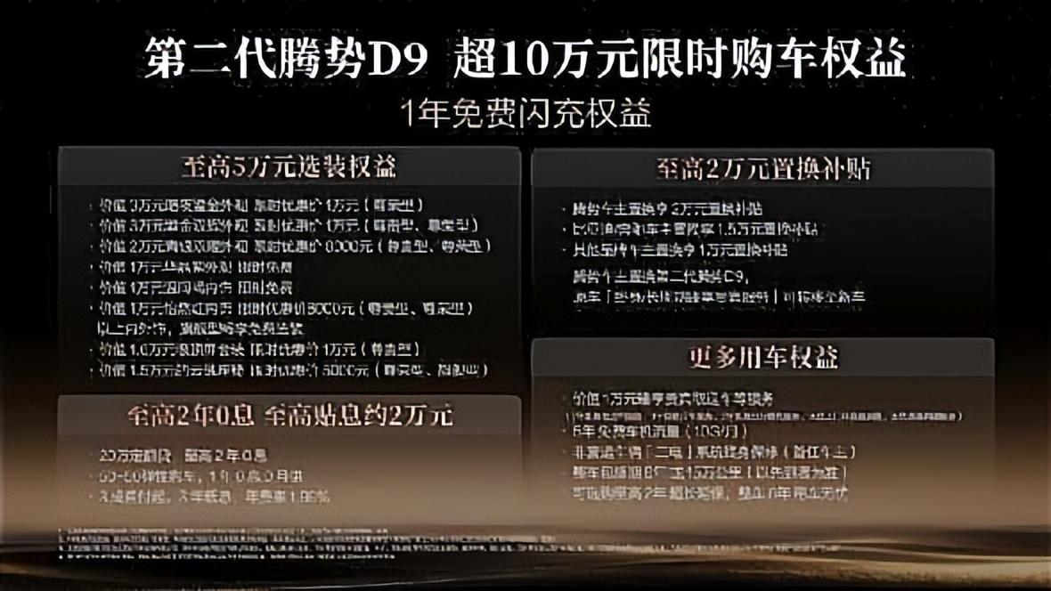 重塑豪华MPV价值新标杆，第二代腾势D9上市35.98万元起