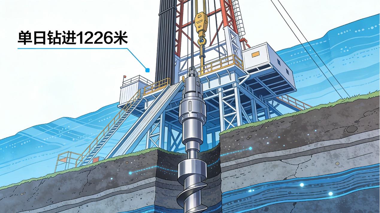 单日钻进1226米！川渝复杂地层钻井纪录刷新