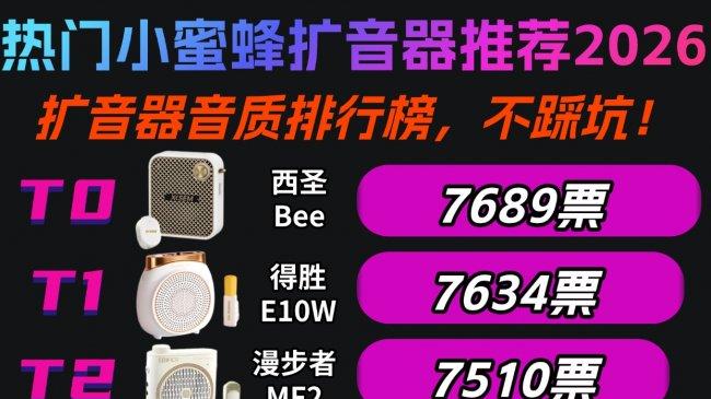 什么小蜜蜂扩音器好？领夹扩音器靠谱吗？2026小蜜蜂扩音器推荐