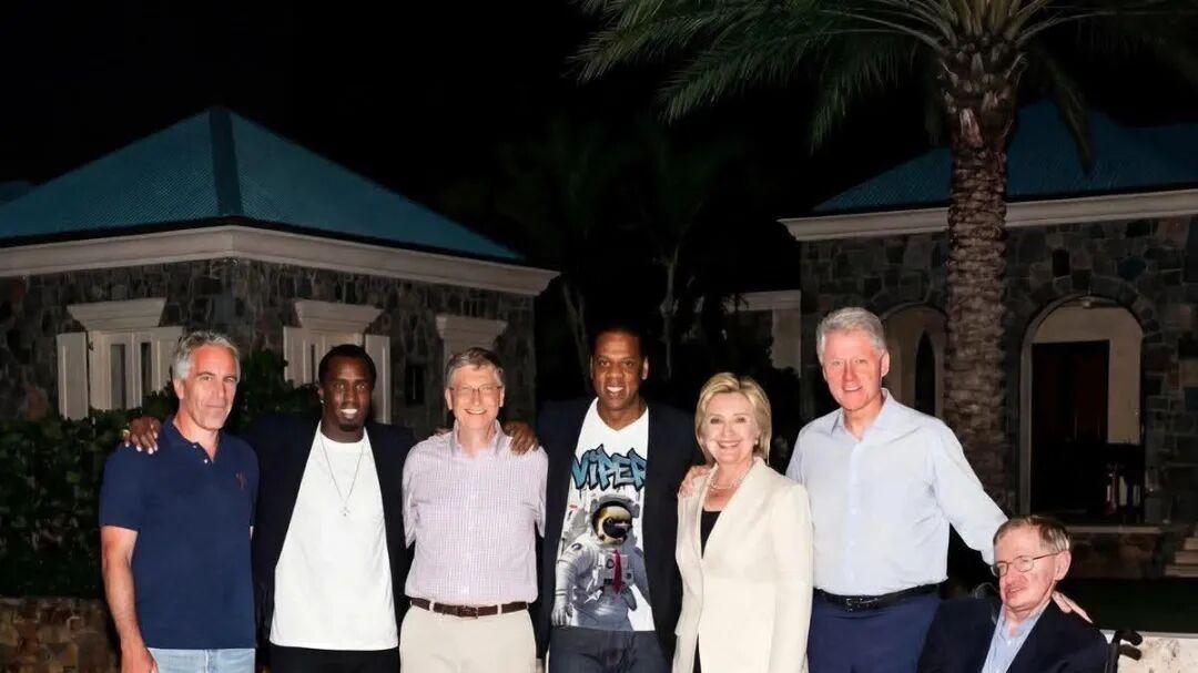 身残志坚斯蒂芬霍金到访萝莉岛，爱泼斯坦承认与女孩发生关系！