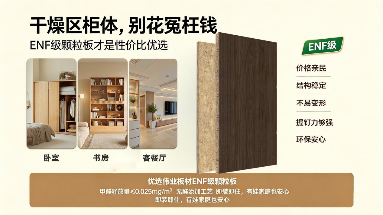 全屋定制柜体+柜门，选什么板材性价比拉满？