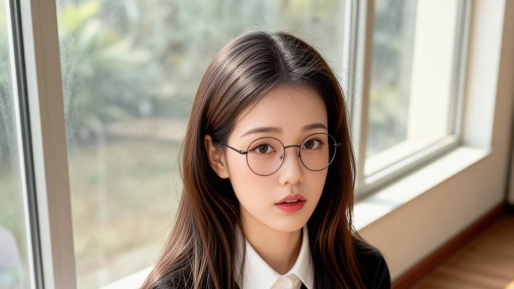 紫系格纹日常穿搭｜利落显瘦搭配技巧