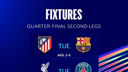 Opta欧冠四强次回合预测：3队手握优势，历史告诉你别急着下结论