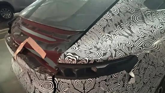 MG全新车型谍照曝光 或命名为MG07