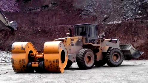 二手冲击式压实机冲击碾压施工工艺——错轮碾压法详解