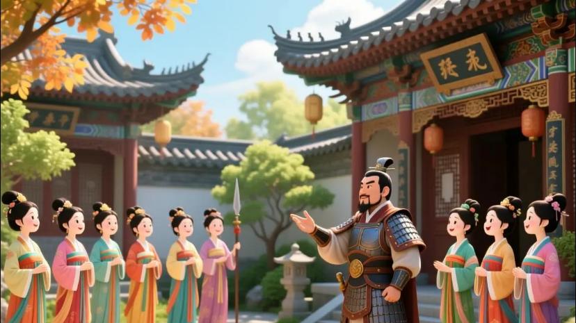 华夏历史故事（四十四）——孙武操练女兵