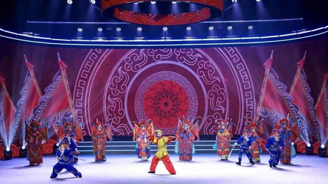 大兴二小金帆京剧社团参加北京市大兴区新春文艺汇演