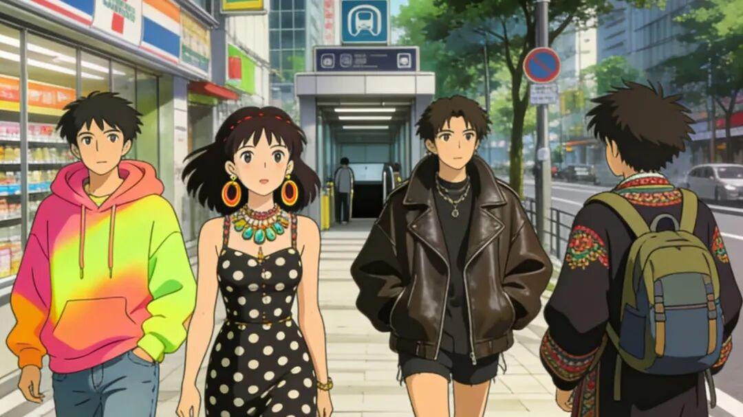 人类不想在街上与人撞衫